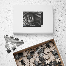 Load image into Gallery viewer, Silver Silence – Black & White Metallic Art Puzzle (110, 252, 520, 1014-piece)