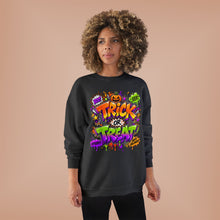 Load image into Gallery viewer, Halloween Trick or Treat Crewneck Sweatshirt