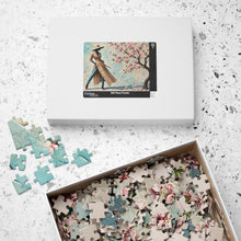 Load image into Gallery viewer, Petals & Poise – Spring Fashion Art Puzzle (110, 252, 520, 1014-piece)