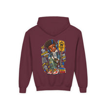 Load image into Gallery viewer, Cool Kids, Brighter Tomorrow Youth Heavy Blend Hooded Sweatshirt