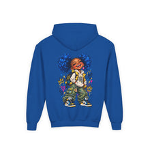 Load image into Gallery viewer, Good Vibes Youth Heavy Blend Hooded Sweatshirt