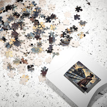 Load image into Gallery viewer, The Journey Ahead – Vintage Train Station Jigsaw Puzzle (110, 252, 520, 1014-piece)