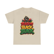 Load image into Gallery viewer, Blackity Black Black T-Shirt | Juneteenth Black Pride Graffiti Streetwear TeeUnisex Heavy Cotton Tee