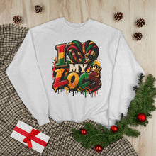 Load image into Gallery viewer, I Love My Locs Unisex EcoSmart® Crewneck Sweatshirt