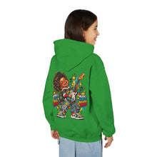 Load image into Gallery viewer, Small Kid Big Sound Kids Hoodie – Little Rockstar Music Graphic Youth Heavy Blend Hooded Sweatshirt