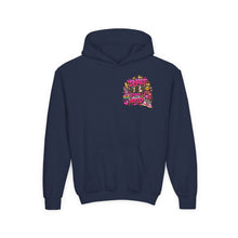 Load image into Gallery viewer, Smart Girls Change the World Youth Heavy Blend Hooded Sweatshirt