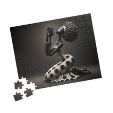Load image into Gallery viewer, Grace in Stillness – Elegant Black & White Inspirational Art Puzzle (110, 252, 520, 1014-piece)
