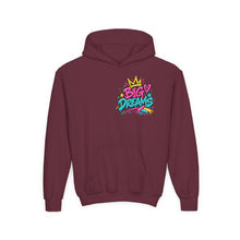 Load image into Gallery viewer, Small Artist Big Dreams Youth Heavy Blend Hooded Sweatshirt
