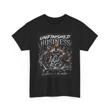 Load image into Gallery viewer, San Antonio Spurs Unfinished Business Playoffs Fan T-Shirt | Basketball Graphic Unisex Heavy Cotton Tee