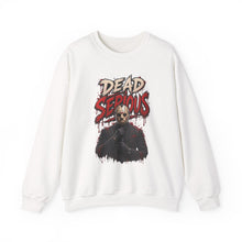 Load image into Gallery viewer, Dead Serious Halloween Sweatshirt | Masked Horror Streetwear Unisex Heavy Blend™ Crewneck Sweatshirt