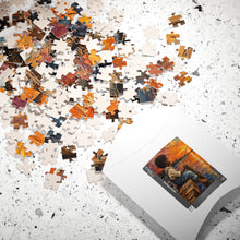 Load image into Gallery viewer, Golden Hour Fishing – A Moment of Peace Puzzle (110, 252, 520, 1014-piece)