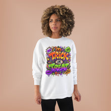 Load image into Gallery viewer, Halloween Trick or Treat Crewneck Sweatshirt