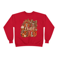 Load image into Gallery viewer, My Favorite Outfit Is Fall Unisex EcoSmart® Crewneck Sweatshirt