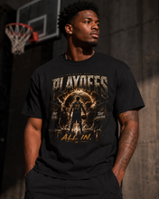 Load image into Gallery viewer, 2026 Playoffs All In Basketball Fan T-Shirt | Championship Mindset Sports Unisex Heavy Cotton Tee