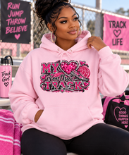 Load image into Gallery viewer, My Heart Is On That Track Unisex Heavy Blend™ Hooded Sweatshirt