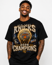Load image into Gallery viewer, New York Knicks 2026 Graphic T-Shirt | Championship Edition Unisex Heavy Cotton Tee