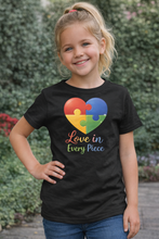 Load image into Gallery viewer, Love In Every Piece Autism Awareness T-Shirt