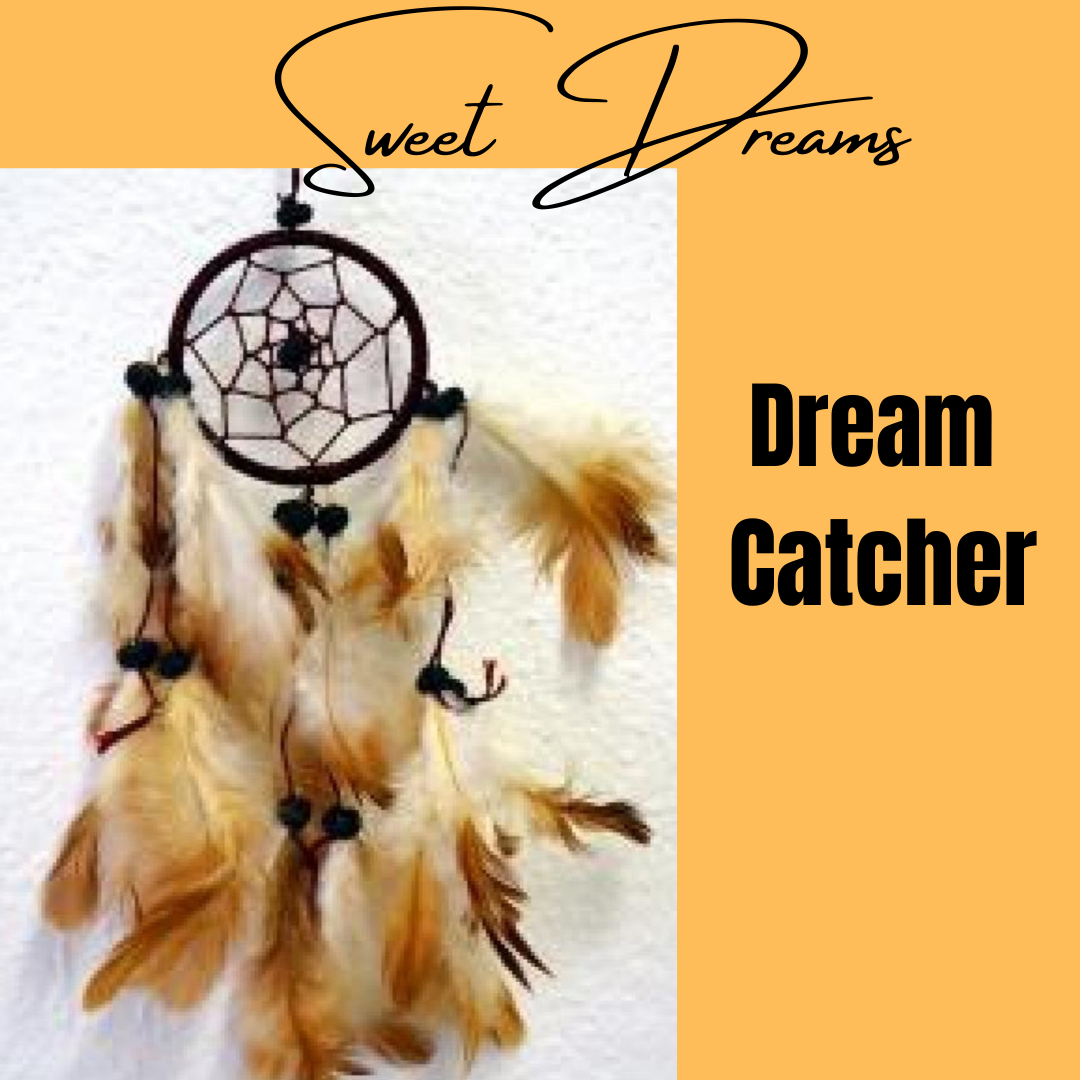 Triple Brown Dream Catcher American Dreamcatcher Wall Hanging