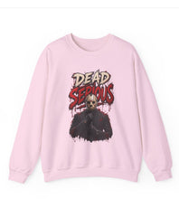 Load image into Gallery viewer, Dead Serious Halloween Sweatshirt | Masked Horror Streetwear Unisex Heavy Blend™ Crewneck Sweatshirt
