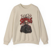 Load image into Gallery viewer, Dead Serious Halloween Sweatshirt | Masked Horror Streetwear Unisex Heavy Blend™ Crewneck Sweatshirt
