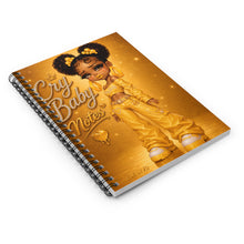 Load image into Gallery viewer, Golden Honey Pretty Little Notes Spiral Notebook - Ruled Line
