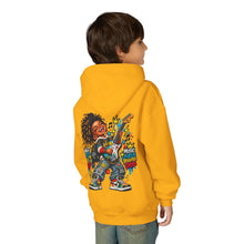Load image into Gallery viewer, Small Kid Big Sound Kids Hoodie – Little Rockstar Music Graphic Youth Heavy Blend Hooded Sweatshirt
