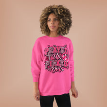 Load image into Gallery viewer, Prayed Up Pinked Out Breast Cancer Awareness Unisex EcoSmart® Crewneck Sweatshirt
