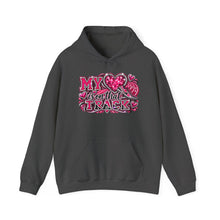 Load image into Gallery viewer, My Heart Is On That Track Unisex Heavy Blend™ Hooded Sweatshirt
