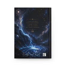 Load image into Gallery viewer, Between Stars and Water ( Aquarius) Hardcover Journal Matte
