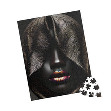 Load image into Gallery viewer, Veiled in Elegance – African American Woman Jigsaw Puzzle (110, 252, 520, 1014-piece)
