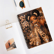 Load image into Gallery viewer, Cream Cry Baby Spiral Notebook (II) - Ruled Line
