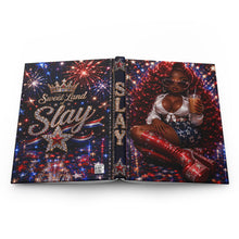 Load image into Gallery viewer, Sweet Land of Slay™ Patriotic Glam Hardcover Journal Matte
