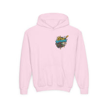 Load image into Gallery viewer, Small Kid Big Sound Kids Hoodie – Little Rockstar Music Graphic Youth Heavy Blend Hooded Sweatshirt
