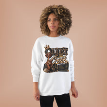 Load image into Gallery viewer, Quiet on the Creek | Less Talk More Peace Luxury Streetwear Graphic Unisex EcoSmart® Crewneck Sweatshirt
