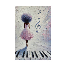 Load image into Gallery viewer, Melody of Dreams – Little Girl &amp; Piano Jigsaw Puzzle (110, 252, 520, 1014-piece)
