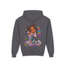 Load image into Gallery viewer, Small Artist Big Dreams Youth Heavy Blend Hooded Sweatshirt
