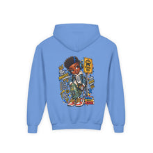Load image into Gallery viewer, Cool Kids, Brighter Tomorrow Youth Heavy Blend Hooded Sweatshirt
