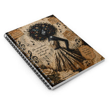 Load image into Gallery viewer, Melanin Magic Spiral Notebook - Ruled Line
