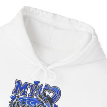 Load image into Gallery viewer, My Heart Is On That Track Unisex Heavy Blend™ Hooded Sweatshirt
