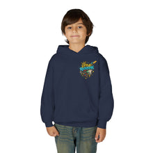 Load image into Gallery viewer, Small Kid Big Sound Kids Hoodie – Little Rockstar Music Graphic Youth Heavy Blend Hooded Sweatshirt
