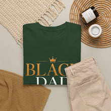 Load image into Gallery viewer, Black Dad Magic T-Shirt | Love Lead Legacy Father's Day Heavy Cotton Tee
