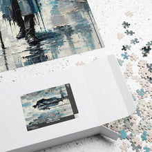Load image into Gallery viewer, Every Step a Story – Elderly Black Man Jigsaw Puzzle | Textured Urban Fine Art (110, 252, 520, 1014-piece)
