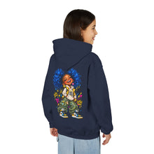 Load image into Gallery viewer, Good Vibes Youth Heavy Blend Hooded Sweatshirt
