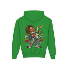 Load image into Gallery viewer, Small Kid Big Sound Kids Hoodie – Little Rockstar Music Graphic Youth Heavy Blend Hooded Sweatshirt
