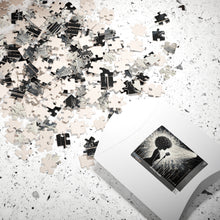 Load image into Gallery viewer, Her Moment to Shine – Black &amp; White Soulful Music Art Puzzle (110, 252, 520, 1014-piece)
