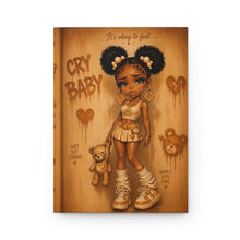 Load image into Gallery viewer, Golden Toffee Cry Baby Hardcover Journal Matte
