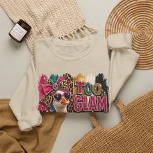 Load image into Gallery viewer, Too Glam to Give a Damn Goose Unisex Heavy Blend™ Crewneck Sweatshirt
