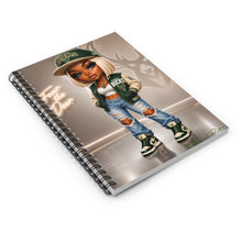 Load image into Gallery viewer, Gameday Glam Spiral Notebook - Ruled Line
