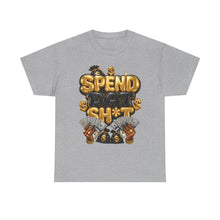 Load image into Gallery viewer, Spend Dat Sh*t Money Graphic Tee | Gold &amp; Black Cash Money Unisex Heavy Cotton Tee
