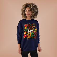 Load image into Gallery viewer, I Love My Locs Unisex EcoSmart® Crewneck Sweatshirt
